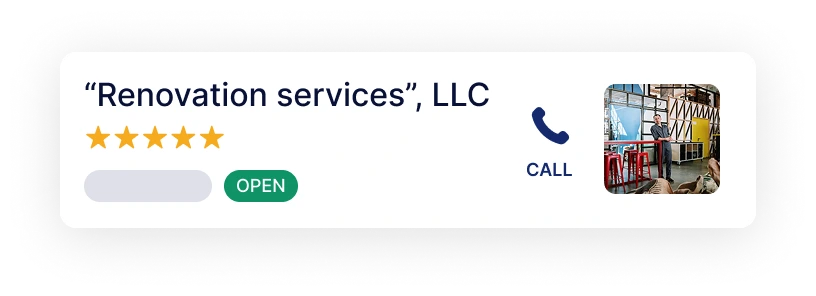 Google business listing